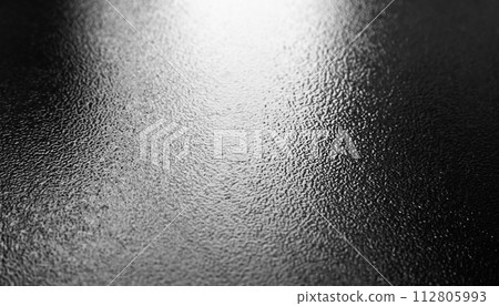 Shiny black metal palte surface, close up photo Shiny black metal palte surface, close up photo 112805993