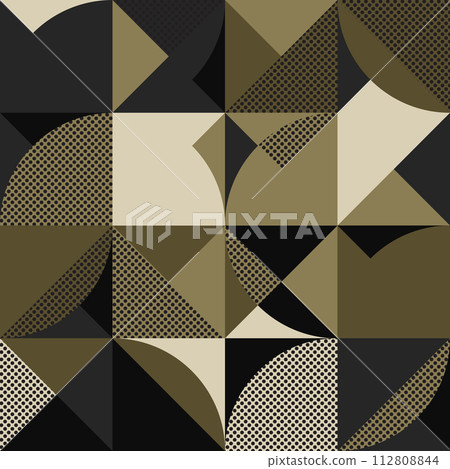 Business geometric seamless pattern. Vector geometric textures with elements, dots. Modern design. Business geometric seamless pattern. Vector geometric textures with elements, dots. Modern design. 112808844