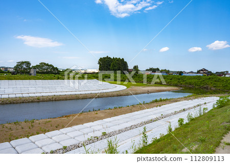 河道建設後的景色 112809113