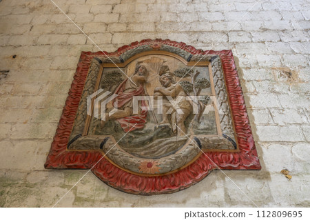 Cloitre de Cadouin (Abbaye de Cadouin), UNESCO World Heritage Site, Le Buisson-de-Cadouin, Dordogne department, New Aquitaine, France 112809695