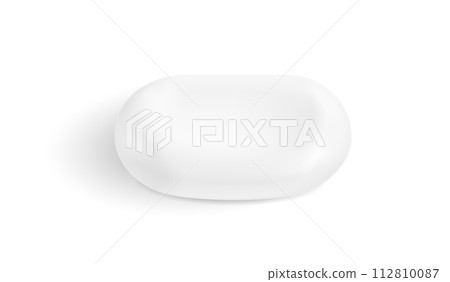 White vector soap 112810087