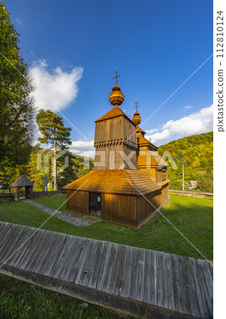 Church of Saint Nicholas, UNESCO site, Bodruzal, Slovakia 112810124
