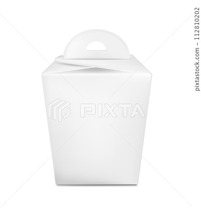 White Realistic paper packaging for sweets and gifts White Realistic paper packaging for sweets and gifts 112810202