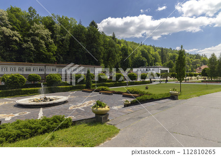 Luhacovice, picturesque spa town in Southern Moravia, Czech Republic Luhacovice, picturesque spa town in Southern Moravia, Czech Republic 112810265