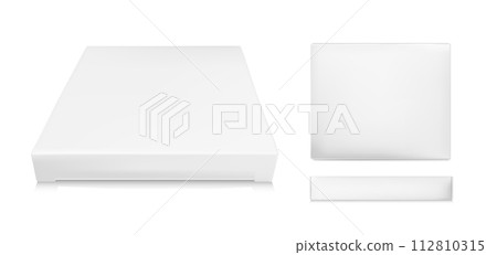 White package for cosmetics, food and medicine 112810315