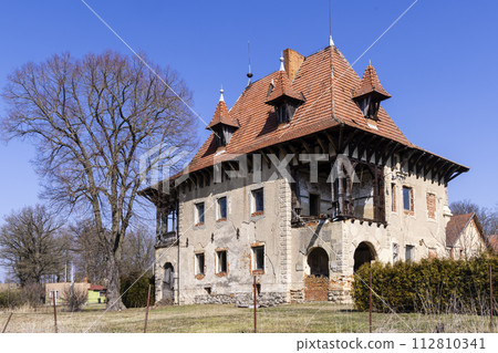 Hunting lodge Okrouhla near Cheb, Western Bohemia, Czech Republic Hunting lodge Okrouhla near Cheb, Western Bohemia, Czech Republic 112810341