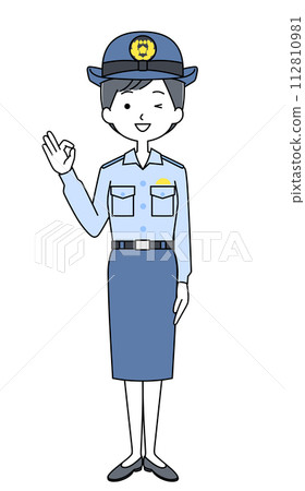 女警的好標誌圖 女警的好標誌圖 112810981