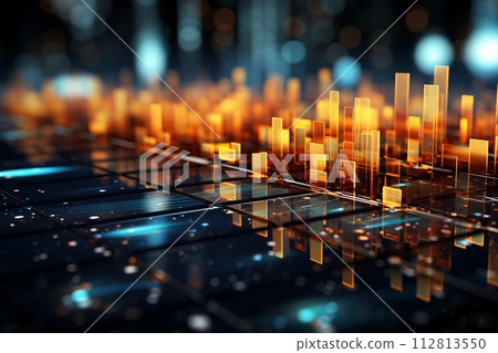abstract background of technology by Generative AI abstract background of technology by Generative AI 112813550