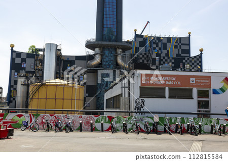 Spittelau Incinerator in Vienna Spittelau Incinerator in Vienna 112815584