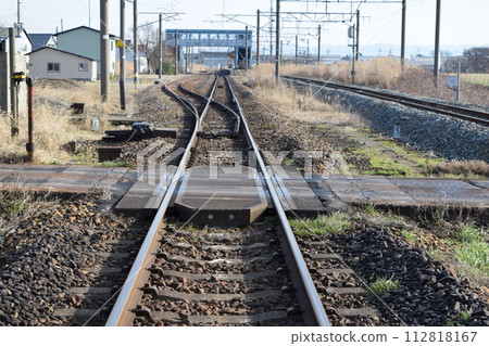 鐵軌分支點 鐵軌分支點 112818167