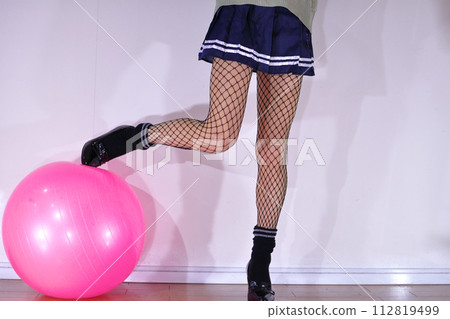 健康女人的美麗雙腿 112819499