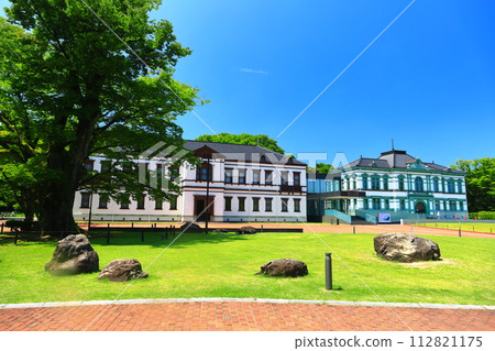 [Ishikawa Prefecture] National Crafts Museum in fine weather 112821175
