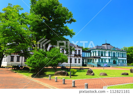 [Ishikawa Prefecture] National Crafts Museum in fine weather 112821181