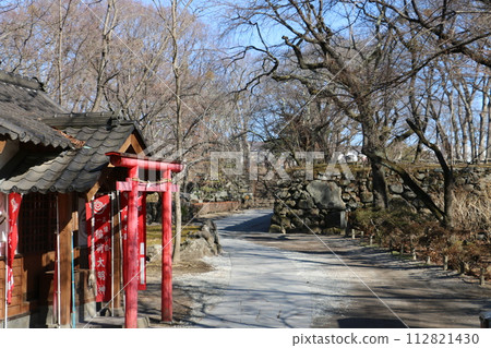 小諸城跡紀念公園內的散步道 小諸城跡紀念公園內的散步道 112821430