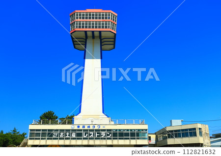 [福井縣] 晴天的東尋坊塔 112821632