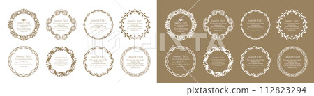 Elegant frame set 112823294