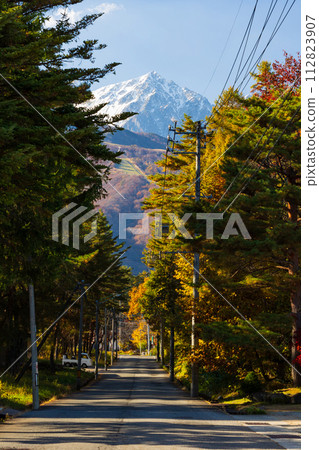秋天的長野,白馬正是賞紅葉的好時節 秋天的長野,白馬正是賞紅葉的好時節 112823907