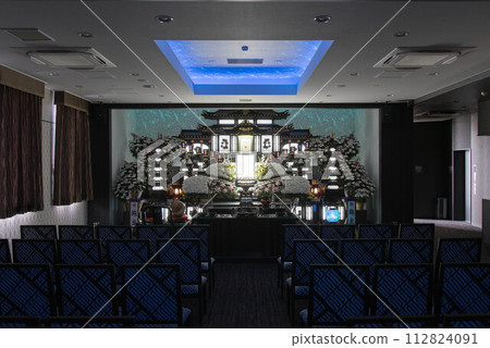 Image of the funeral hall altar Image of the funeral hall altar 112824091