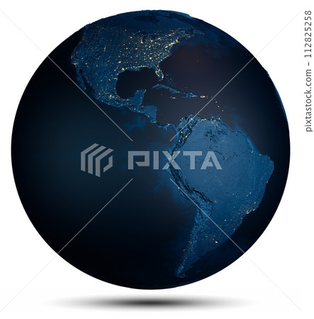 Earth planet globe 112825258