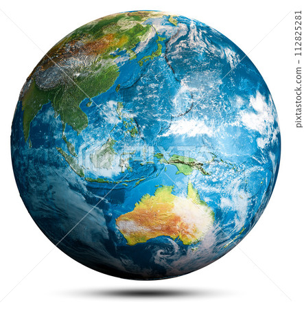 Earth globe map Earth globe map 112825281