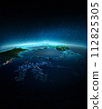 South-East Asia at night 112825305