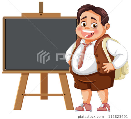 Happy Student Ready for School 112825491