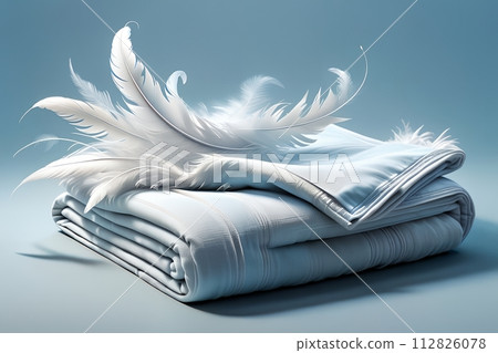 feathers and down thick blanket 112826078