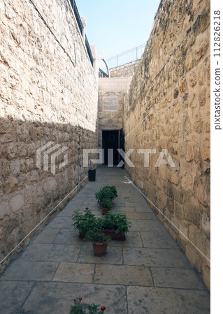 Catholic Grotto of Gethsemane aka Cave of Betrayal, Mount of Olives, Jerusalem, Israel Catholic Grotto of Gethsemane aka Cave of Betrayal, Mount of Olives, Jerusalem, Israel 112826218