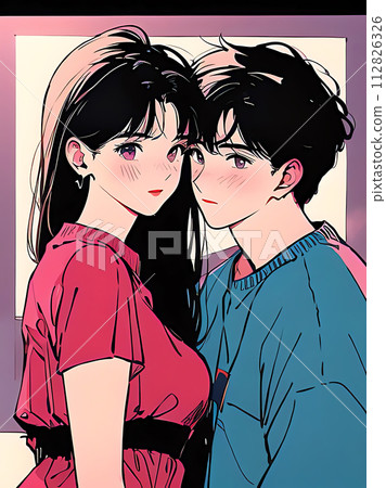 Couple illustration material Couple illustration material 112826326