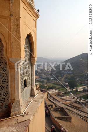Amber Fort in Jaipur, Rajasthan, India 112826869
