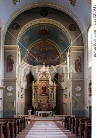 Basilica of the Sacred Heart of Jesus in Zagreb, Croatia 112826935