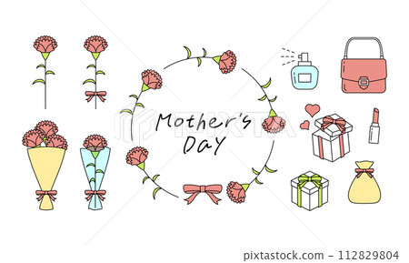 母親節的插圖 112829804
