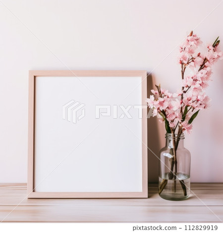 Celebrating women: a chic March 8 mockup with copy space frame, perfect for creating empowering designs, digital displays, heartfelt messages to honor International Women's Day in a stylish manner. Celebrating women: a chic March 8 mockup with copy space frame, perfect for creating empowering designs, digital displays, heartfelt messages to honor International Women's Day in a stylish manner. 112829919