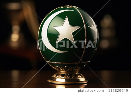 Pakistan day: celebrating unity, freedom, and heritage in a symphony of green and white, honoring the nation's journey towards independence and prosperity on this historic occasion. Pakistan day: celebrating unity, freedom, and heritage in a symphony of green and white, honoring the nation's journey towards independence and prosperity on this historic occasion. 112829949