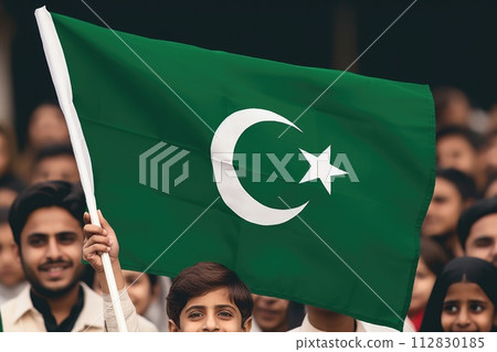 Pakistan day: celebrating unity, freedom, and heritage in a symphony of green and white, honoring the nation's journey towards independence and prosperity on this historic occasion. Pakistan day: celebrating unity, freedom, and heritage in a symphony of green and white, honoring the nation's journey towards independence and prosperity on this historic occasion. 112830185