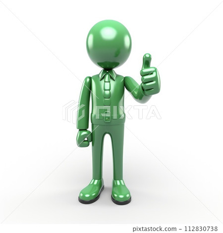3d man is green tick symbol, signifying completion and success, in a compelling visual representation of achievement and endorsement, a check off character 3d man is green tick symbol, signifying completion and success, in a compelling visual representation of achievement and endorsement, a check off character 112830738