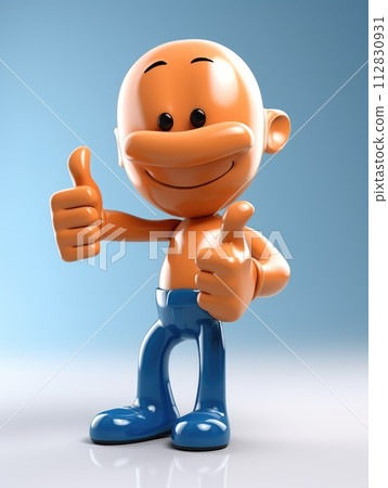 3d like, A sign of admiration and preference, expressions of liking and sympathy, Digital display of gratified emotion. 112830931