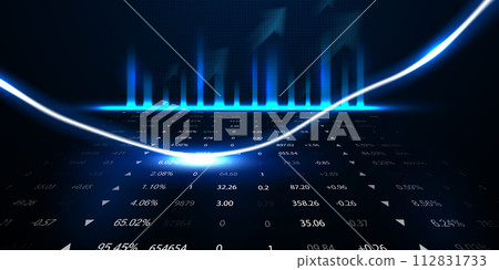 business vector illustration design Stock market charts or Forex trading charts for business and finance ideas. business vector illustration design Stock market charts or Forex trading charts for business and finance ideas. 112831733