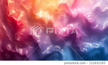 colorful acrylic paint colorful acrylic paint 112832165