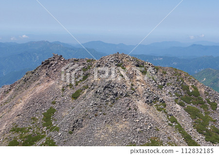 從白山禦前峰看到的劍峰 從白山禦前峰看到的劍峰 112832185