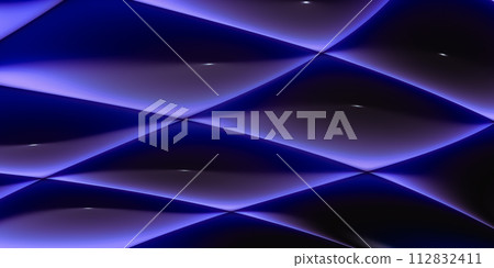 Beauty abstraction, festival background, fantasy futuristic modern wallpaper, 3D rendering, 3D illustration 112832411