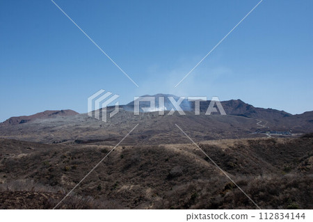 Nakadake that raises the eruption Nakadake that raises the eruption 112834144