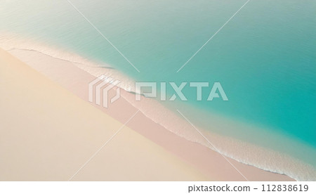 清爽蔚藍的海與沙灘盡收眼底 112838619