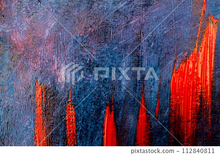 background, artistic texture, paint strokes for paper design, textile 112840811