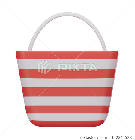 3d shopping beach basket  112841528