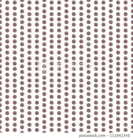 Watercolor brown dots. Seamless abstract pattern Watercolor brown dots. Seamless abstract pattern 112842348