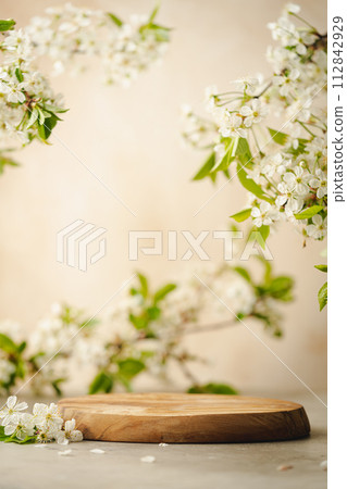Geometric empty podium Geometric empty podium 112842929