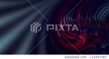 Cyber party background,  vibrant presentation cover, wallpaper, 3D rendering, 3D illustration 112843364