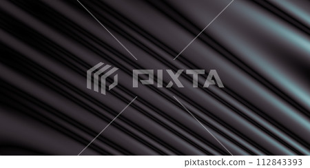 Luxury black, rich business background, technologic and futuristic wallpaper, 3D rendering, 3D illustration 112843393