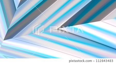 Contemporary white and blue line wallpaper presentation, cover design, beauty volumetric futuristic geometry, business, technological background, 3D illustration, 3D rendering Contemporary white and blue line wallpaper presentation, cover design, beauty volumetric futuristic geometry, business, technological background, 3D illustration, 3D rendering 112843483